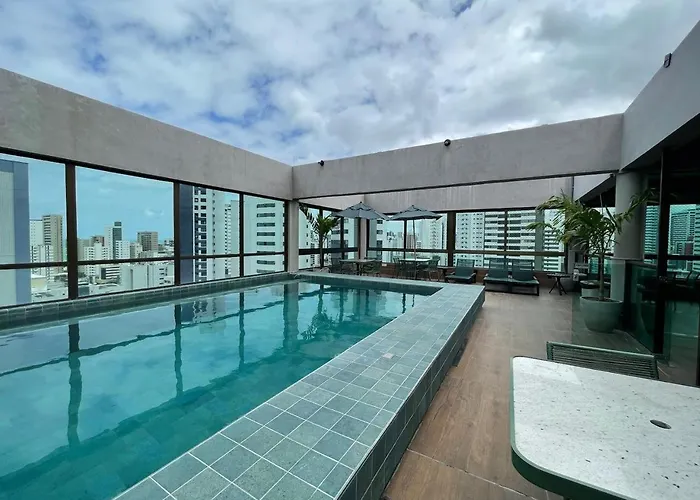 Novissimo Flat Rooftop Apto 405 - 2 Pessoas